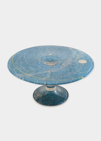 John Derian Universe Stacking Cake Pedestal In Multi