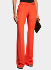 Alexander Mcqueen Classic Suiting Pants In Dark Sunset