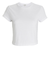 Agolde Ren Short-sleeve Tee In White