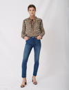 Maje Basic Skinny Jeans In Blue