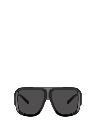 Dolce & Gabbana Eyewear Oversized Frame Sunglasses In Black