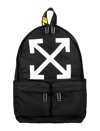 Off-white Arrow Backpack In Black