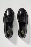 Bass Weejuns Whitney Super Lug Loafers In Black