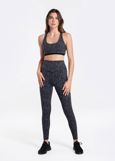 Lole Fleury Ankle Leggings In Black Beauty