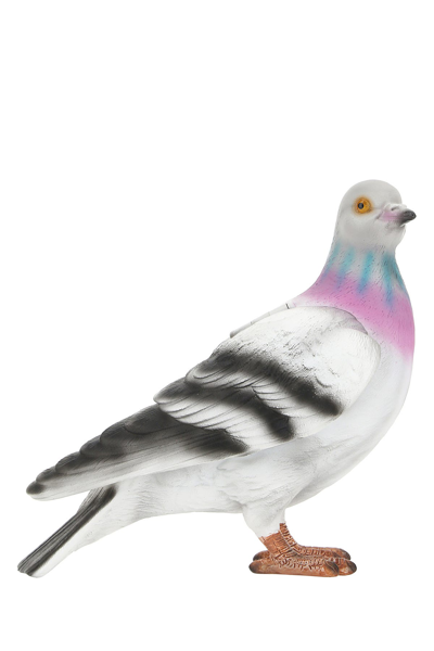 Jw Anderson Pigeon-shaped Resin Clutch In Grey