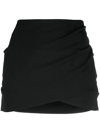 Off-white Black Corporate Tailored Miniskirt In Schwarz