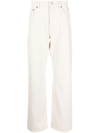 Wood Wood Neutral Al Straight Leg Jeans In Neutrals