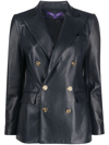 Polo Ralph Lauren Camden Double-breasted Blazer In Blau