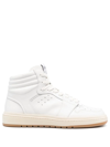 Closed Slipper Leather Sneakers In Weiss