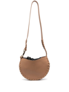 CHLOÉ WOVEN-TRIM CROSS-BODY BAG