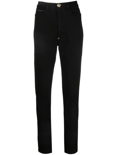 PHILIPP PLEIN HIGH-RISE SUPER-SKINNY JEANS