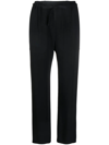 ETRO DRAWSTRING-WAIST TAPERED TROUSERS