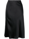 STELLA MCCARTNEY DRAPED MIDI SKIRT