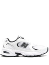 NEW BALANCE LOGO-PATCH LOW-TOP SNEAKERS