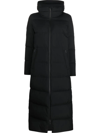 HERNO LONG PADDED HOODED COAT