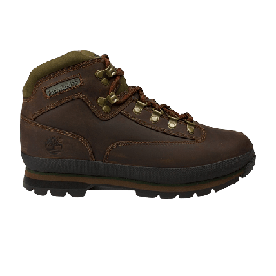 Pre-owned Timberland Euro Hiker Boot In Brown