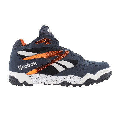 Pre-owned Reebok Scrimmage Mid In Blue