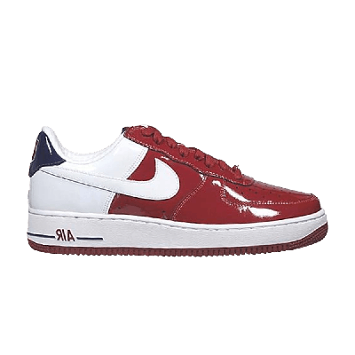 Pre-owned Nike Air Force 1 Premium 'lebron' In Red