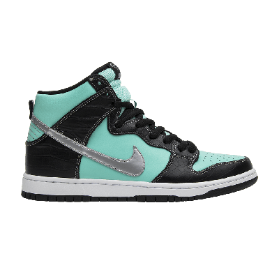 Pre-owned Nike Diamond Supply Co. X Dunk High Premium Sb 'tiffany' In Teal