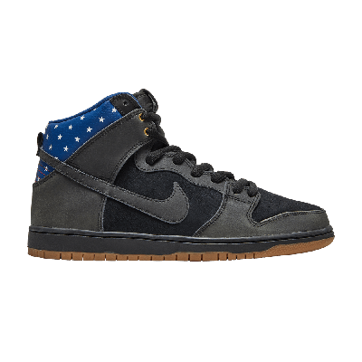 Pre-owned Nike Dunk High Premium Sb 'stars' In Black