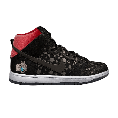 Pre-owned Nike Dunk High Prem Sb Bp Qs 'paparazzi' In Black
