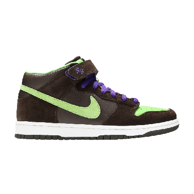 Pre-owned Nike Dunk Mid Pro Sb 'donatello' In Brown
