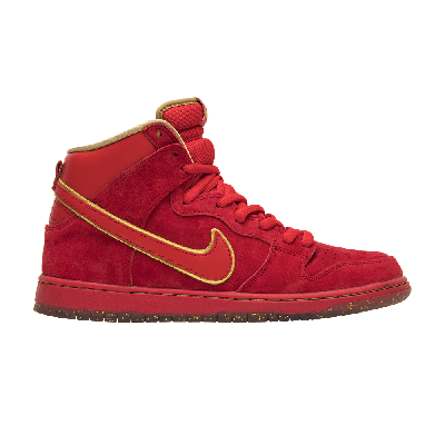 Pre-owned Nike Dunk Hi Premium Sb 'cny' In Red