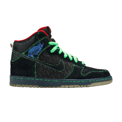 Pre-owned Nike Dunk High Premium Sb 'twin Peaks' In Black