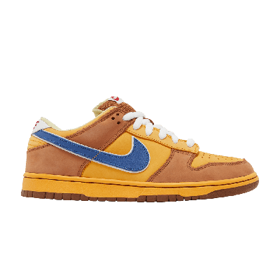 Pre-owned Nike Dunk Low Sb Premium 'newcastle Brown Ale' In Gold