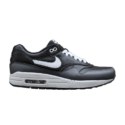 Pre-owned Nike Air Max 1 Leather 'black Grey White'