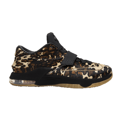 Pre-owned Nike Kd 7 Ext Qs 'longhorn State' In Black