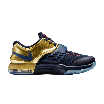 Pre-owned Nike Kd 7 Prm 'gold Medal' In Blue