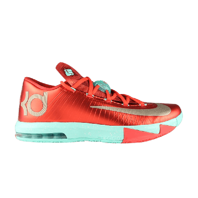 Pre-owned Nike Kd 6 'christmas' In Red