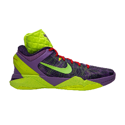 Pre-owned Nike Zoom Kobe 7 Supreme 'christmas' In Purple