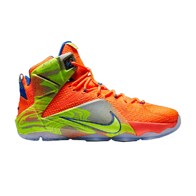 Pre-owned Nike Lebron 12 'six Meridians' In Orange