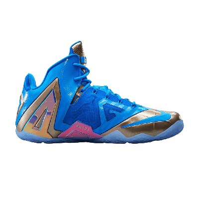 Pre-owned Nike Lebron 11 Elite Collection 'maison Du Lebron' In Blue