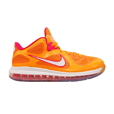 Pre-owned Nike Lebron 9 Low 'floridian' In Orange