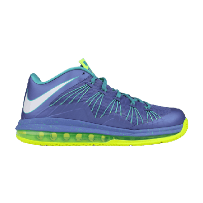Pre-owned Nike Air Max Lebron 10 Low 'sprite' In Blue