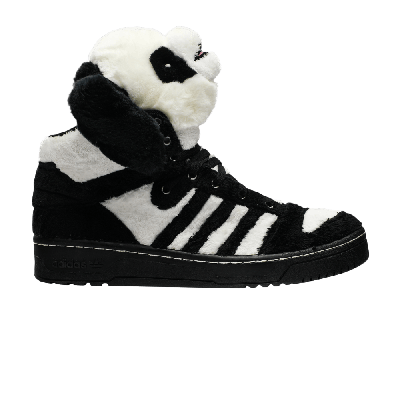 Pre-owned Adidas Originals Js Panda Bear 'jeremy Scott' In White