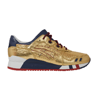 Pre-owned Asics Ronnie Fieg Gel Lyte 3 'usa' In Gold