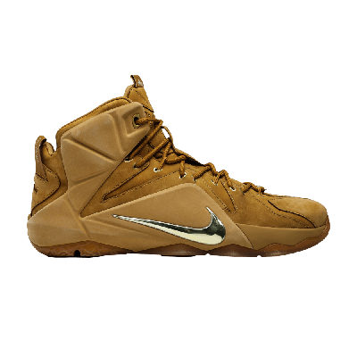 Pre-owned Nike Lebron 12 Ext 'wheat' In Brown