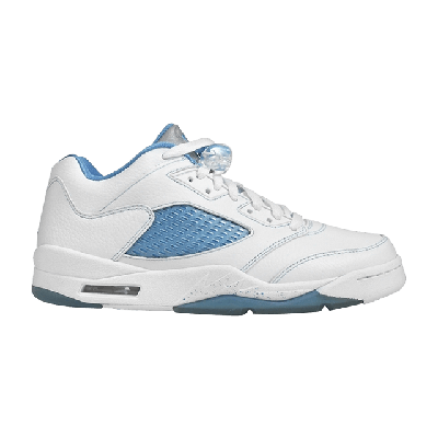 Pre-owned Air Jordan Wmns  5 Retro Low 'unc' In White