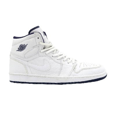 Pre-owned Air Jordan 1 Retro Co.jp 'white Navy' 2001
