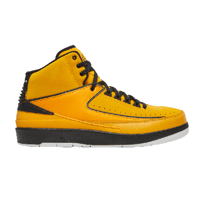 Pre-owned Air Jordan 2 Retro Qf 'candy Yellow'