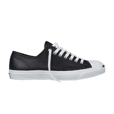 Pre-owned Converse Jack Purcell Ox 'leather' In Black