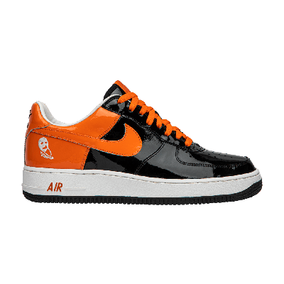 Pre-owned Nike Air Force 1 Premium 'halloween' In Black