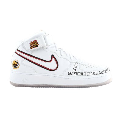 Pre-owned Nike Air Force 1 Mid 'chinese Basketball' In White