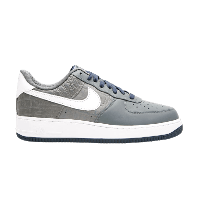 Pre-owned Nike Air Force 1 Premium 07 In Grey
