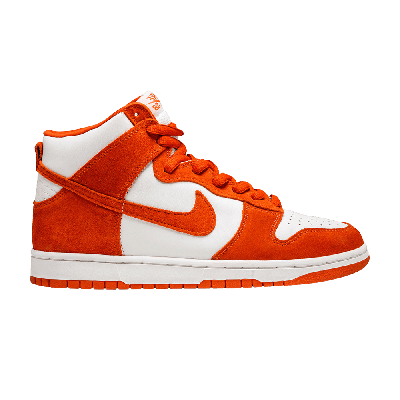 Pre-owned Nike Dunk High Pro Sb 'syracuse' In White