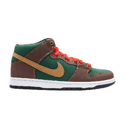 Pre-owned Nike Dunk Mid Pro Sb 'patagonia' In Green